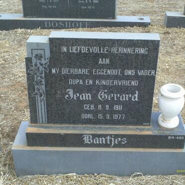 BANTJES Jean Gerard 1911-1977