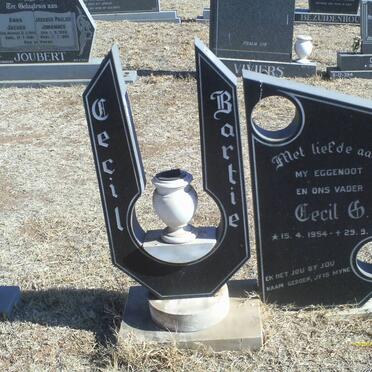 BARTIE Cecil G. 1954-1981