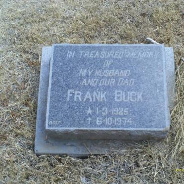 BUCK Frank 1925-1974