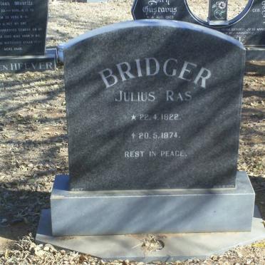 BRIDGER Julius Ras 1922-1974