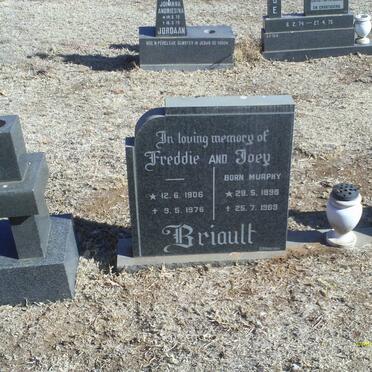 BRIAULT Freddie 1906-1976 &amp; Joey MURPHY 1898-1969