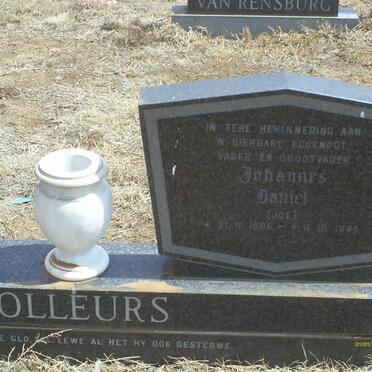 BOLLEURS Johannes Daniel 1906-1985
