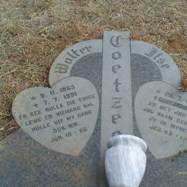 COETZE? Walter 1963-1991 &amp; Else 1965-