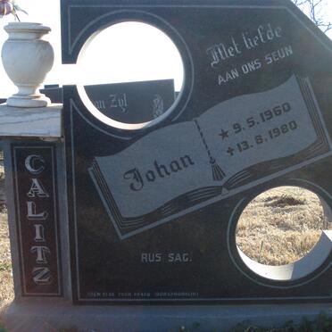CALITZ Johan 1960-1980
