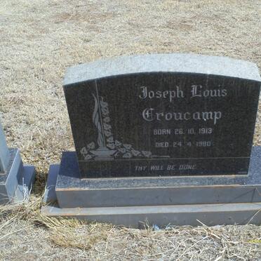 CROUCAMP Joseph Louis 1913-1980