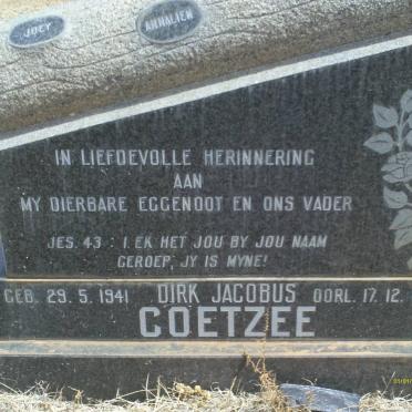 COETZEE Dirk Jacobus 1941-1977