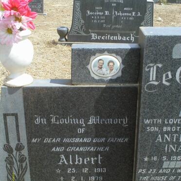 CASSICK Albert, le 1913-1979 &amp; Sarah 1913-2003 :: LE CASSICK Anthony J. 1964-1980         