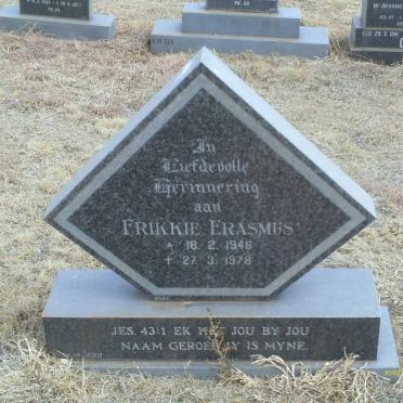 ERASMUS Frikkie 1946-1978