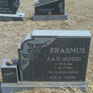 ERASMUS J.A.D. 1914-1978