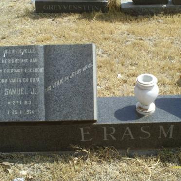 ERASMUS Samuel J. 1913-1974