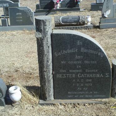 FOURIE Hester Catharina S. 1918-1973