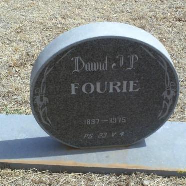 FOURIE Dawid J.P. 1897-1975