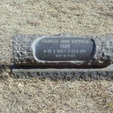 FARR Charles John Duffield 1914-1973
