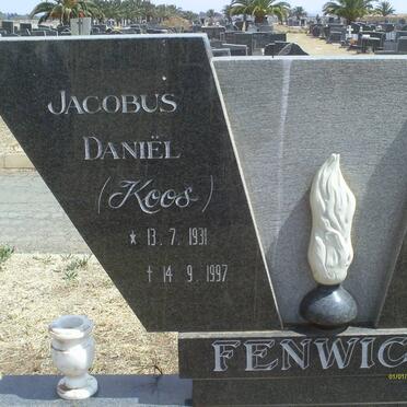 FENWICK Jacobus Daniel 1931-1997