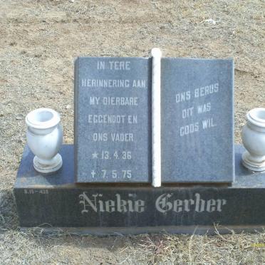 GERBER Niekie 1936-1975