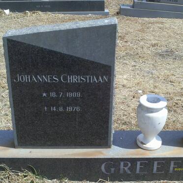 GREEFF Johannes Christiaan 1909-1976