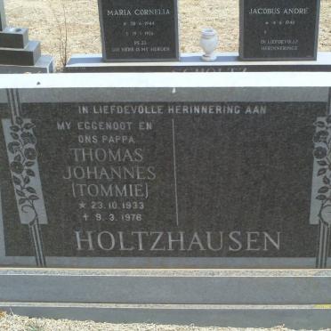 HOLTZHAUSEN Thomas Johannes 1933-1976