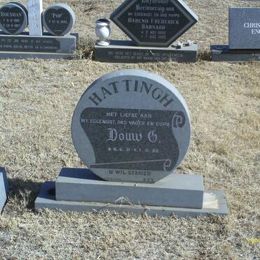 HATTINGH Douw G. 1931-1982