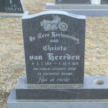 HEERDEN Christo, van 1954-1979