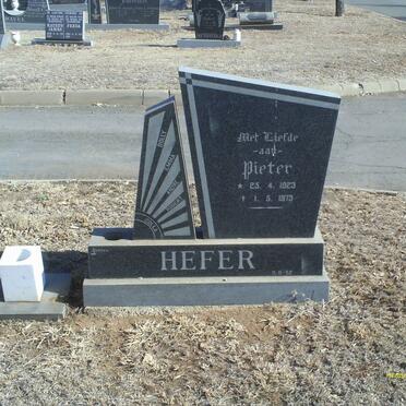 HEFER Pieter 1923-1973
