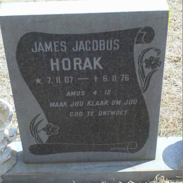 HORAK James Jacobus 1907-1976