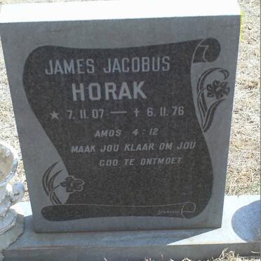 HORAK James Jacobus 1907-1976