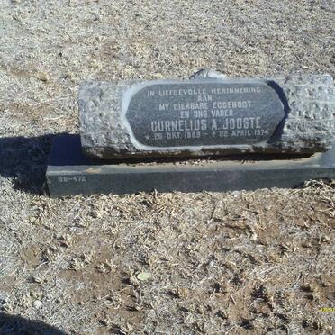 JOOSTE Cornelius A. 1889-1974