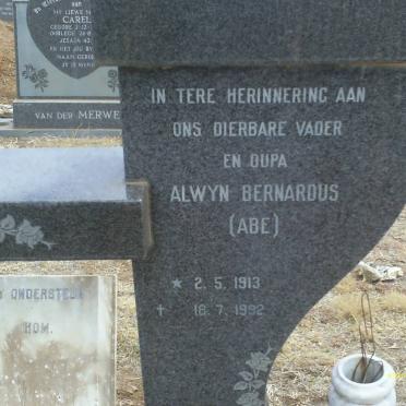 KOTZE Alwyn Bernardus 1913-1992