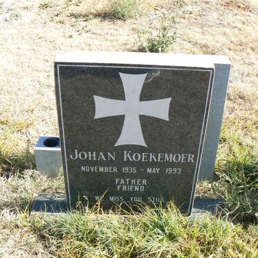 KOEKEMOER Johan 1935-1993
