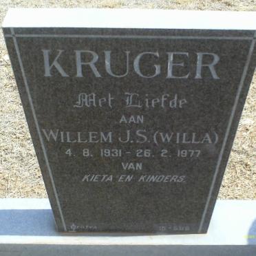 KRUGER Willem J.S. 1931-1977