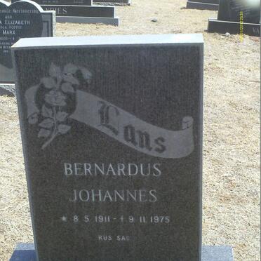 LANS Bernardus Johannes 1911-1975