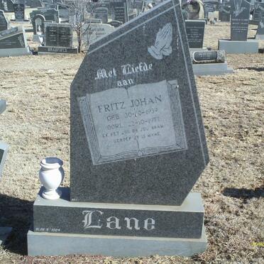 LANE Fritz Johan 1939-1977