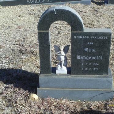 LANGEVELDT Lina 1974-1975