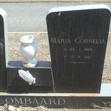 LOMBAARD Zybrand Lourens 1923-1978 &amp; Maria Cornelia 1934-1987    
