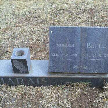 MARAIS Bettie 1899-1977