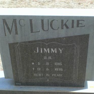 MCLUCKIE O.R. 1915-1976