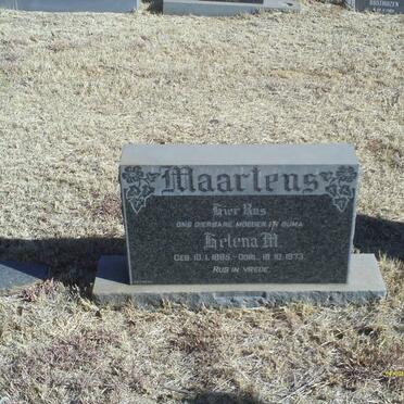 MAARTENS Helena M. 1886-1973