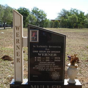 MULLER Werner 1974-1999