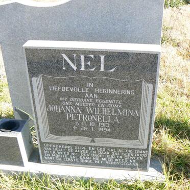 NEL Johanna Wilhelmina Petronella 1913-1994