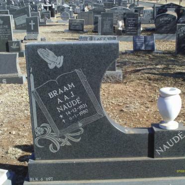 NAUDE Braam A.A.J. 1931-1980