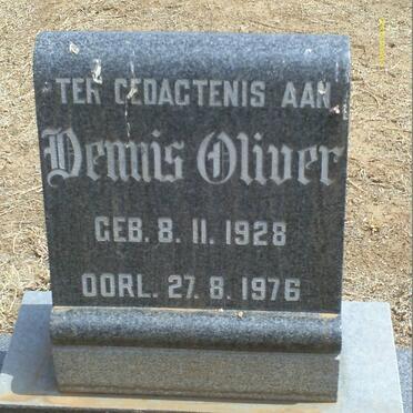 OLIVER Dennis 1928-1976