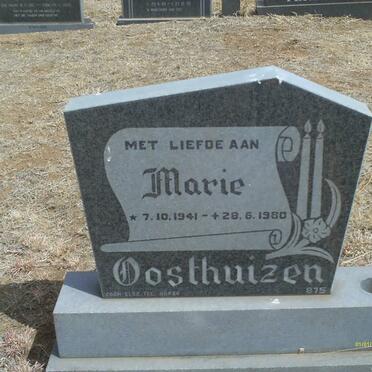 OOSTHUIZEN Marie 1941-1980