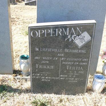 OPPERMAN Frikkie &amp; Tertia -1992