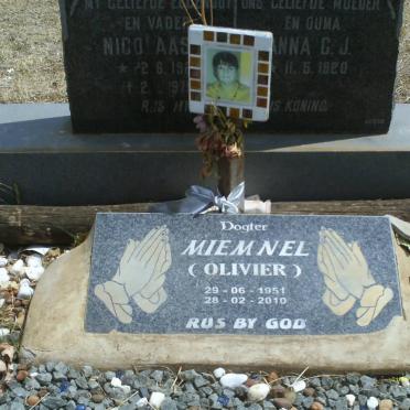 NEL Miem nee OLIVIER 1951-2010