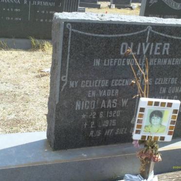 OLIVIER Nicolaas W. 1920-1975