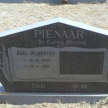 PIENAAR Abel Albertus 1908-1975
