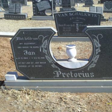 PRETORIUS Jan 1914-1981