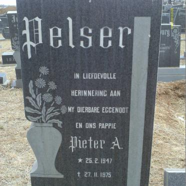 PELSER Pieter A. 1947-1975
