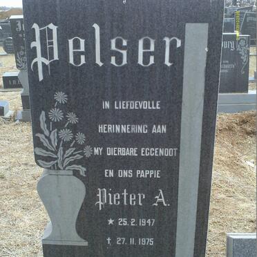 PELSER Pieter A. 1947-1975