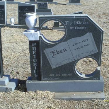 PRETORIUS Eben 1939-1981